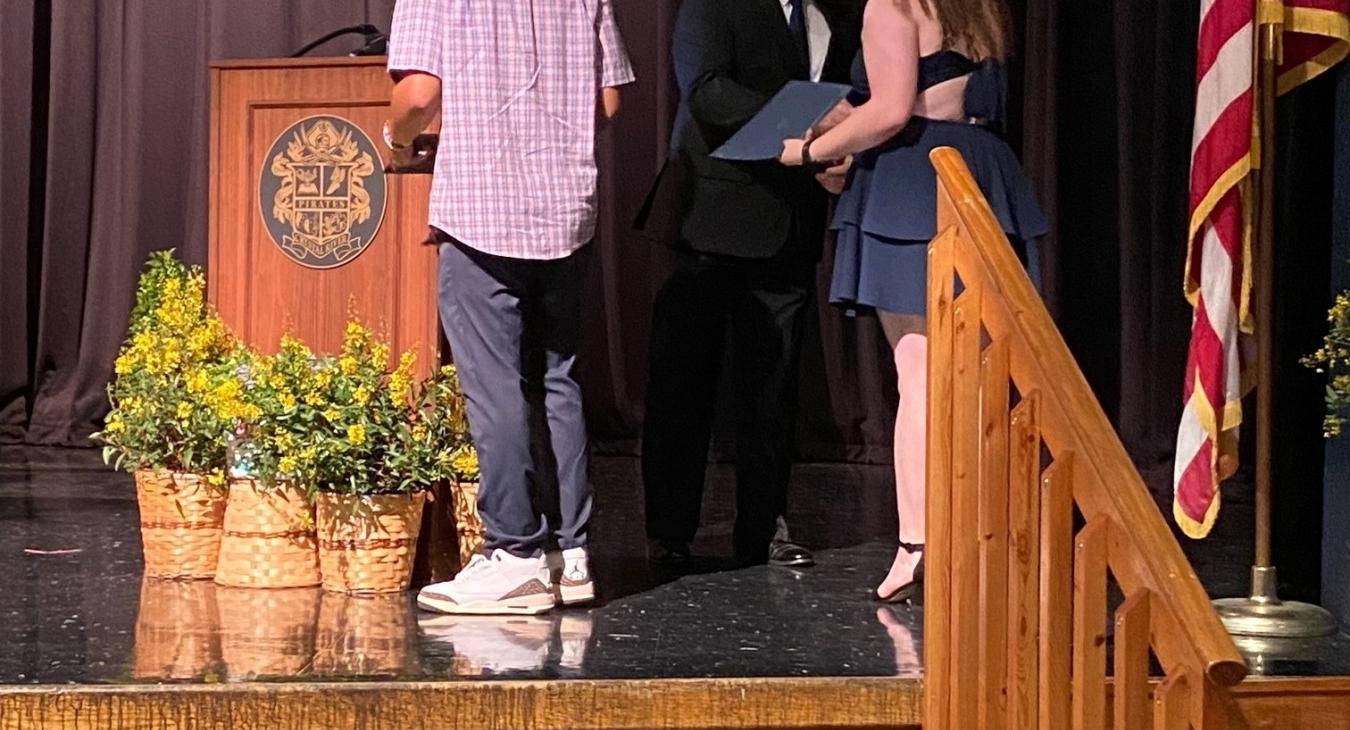 WREC Scholarships Awarded at Crystal River High School