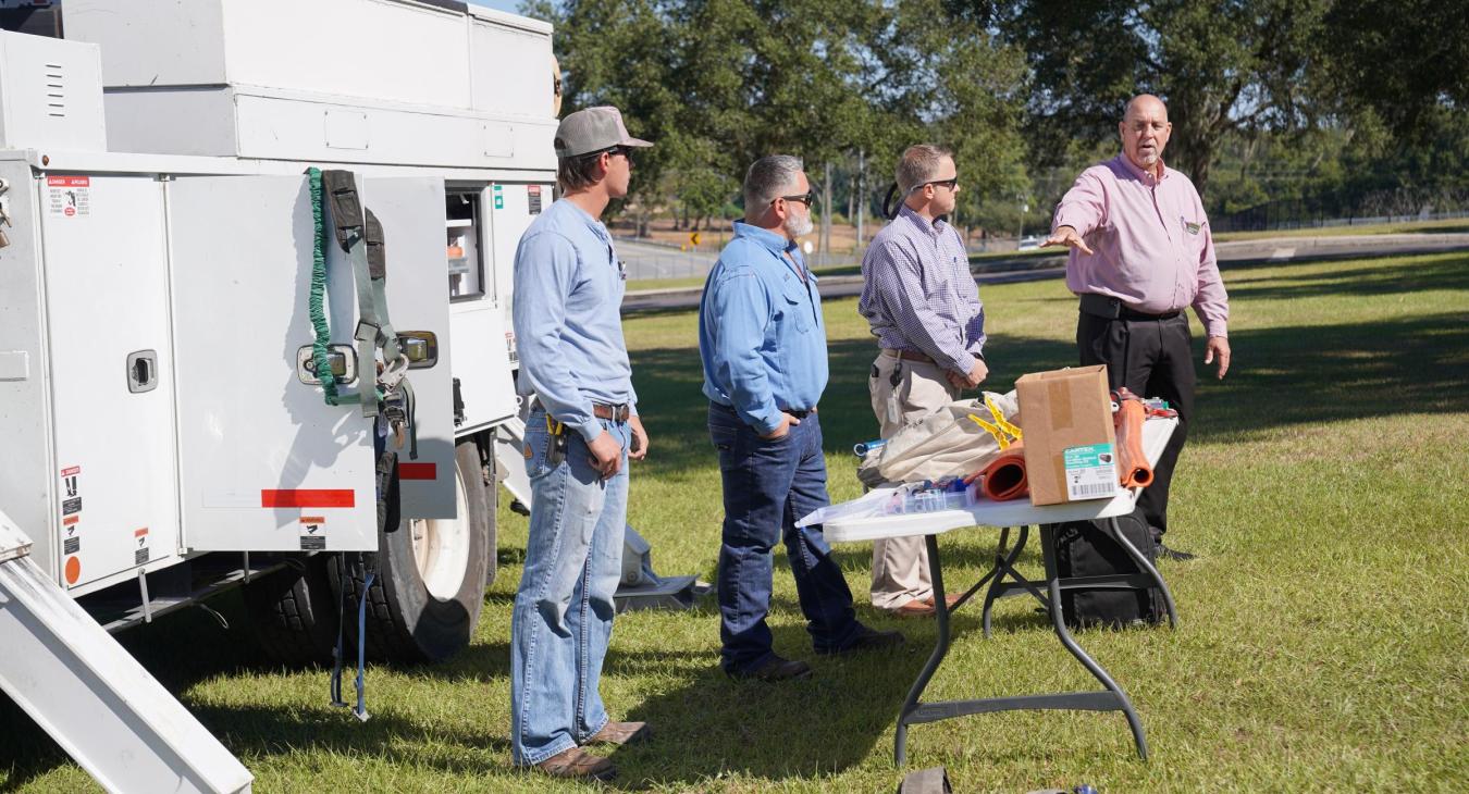 WREC Participates in Pasco High School Teach-In