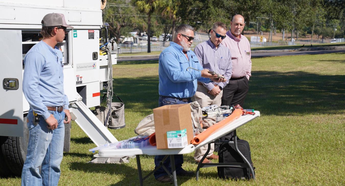 WREC Participates in Pasco High School Teach-In