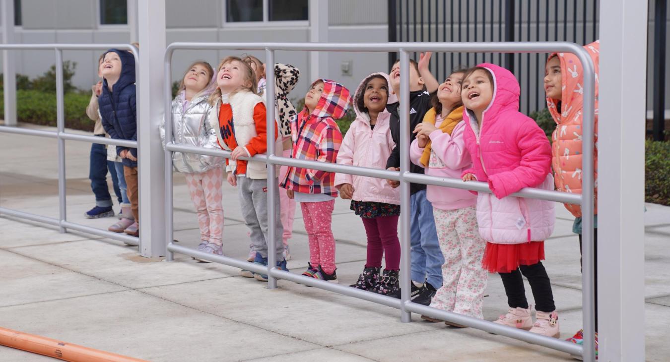 WREC's Safety Department visits Dayspring Angeline Academy