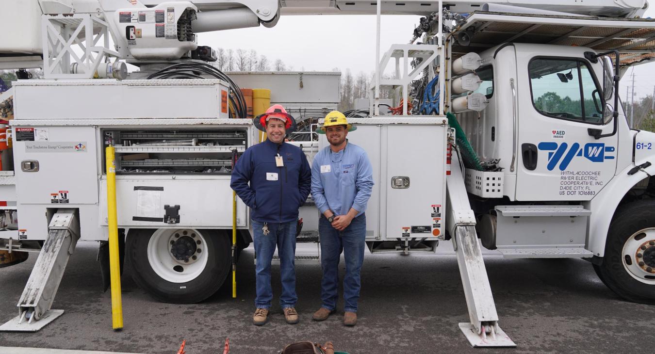 WREC's Safety Department visits Dayspring Angeline Academy