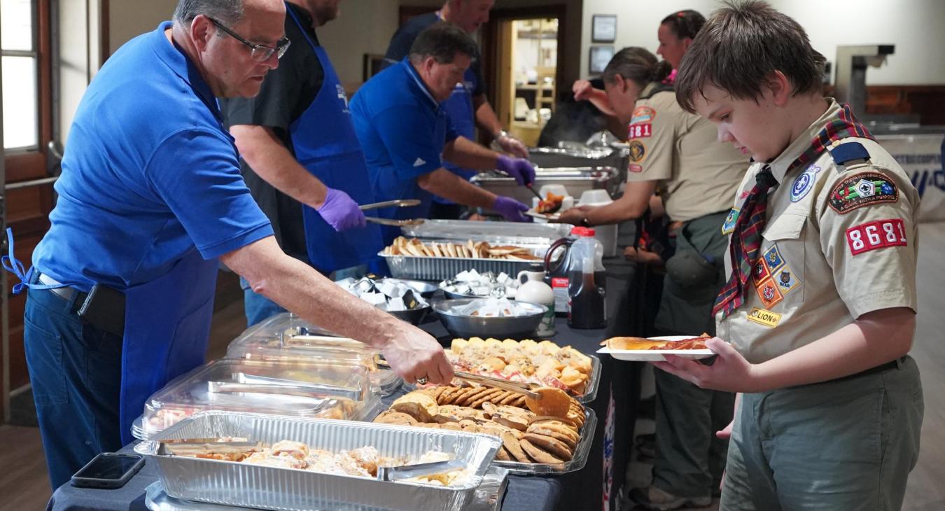 WREC host the "Celebration of Scouting Breakfast"