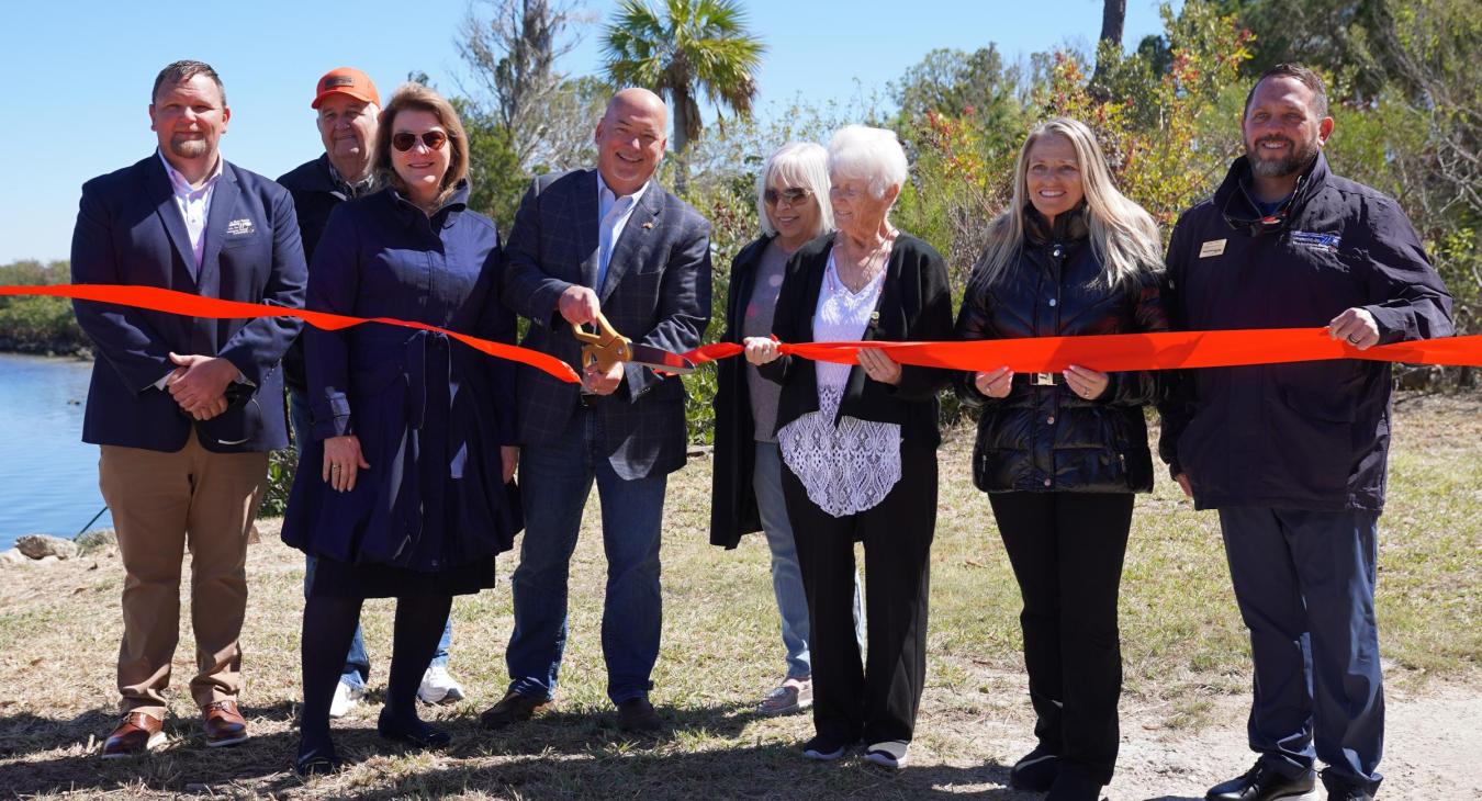 WREC Attends Ribbon Cutting Ceremony for Pirate Cove