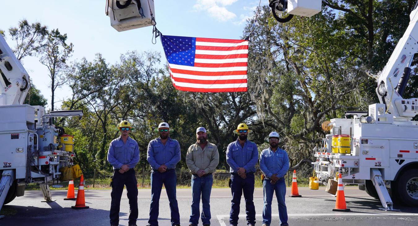 WREC Takes Part in Annual Veterans Day Performance at Lacoochee Elementary School