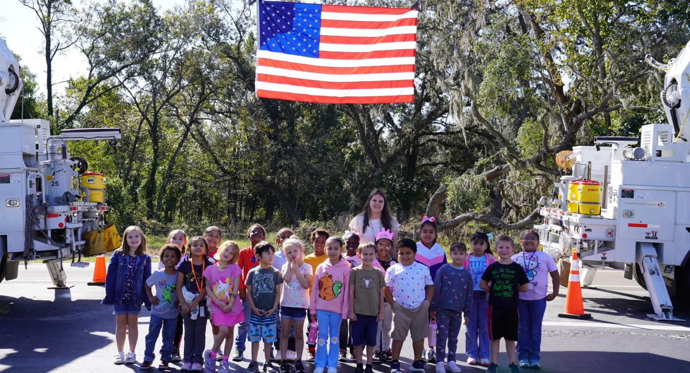WREC Takes Part in Annual Veterans Day Performance at Lacoochee Elementary School
