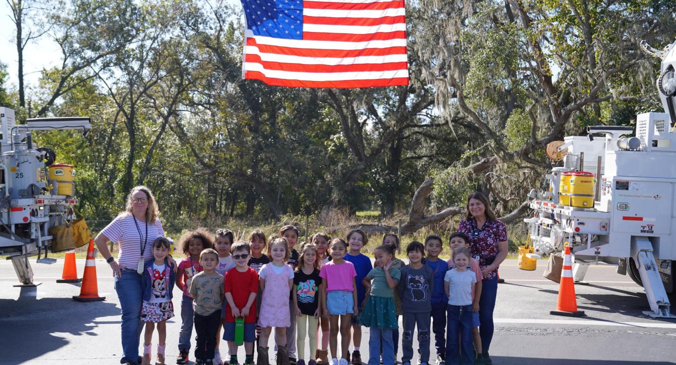 WREC Takes Part in Annual Veterans Day Performance at Lacoochee Elementary School