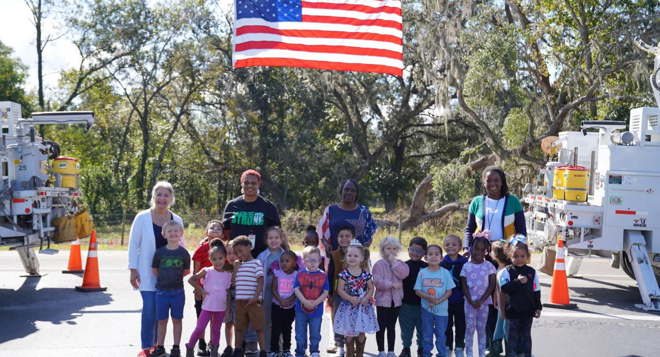 WREC Takes Part in Annual Veterans Day Performance at Lacoochee Elementary School