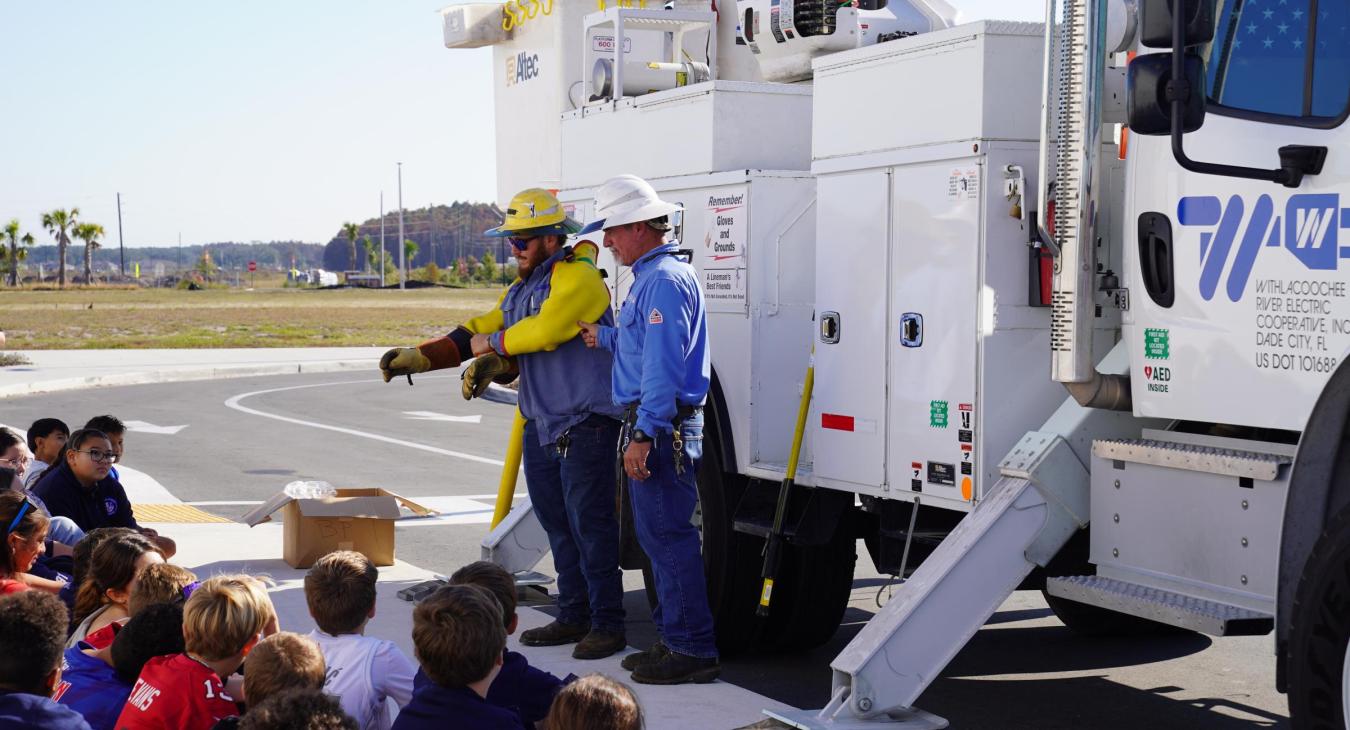 WREC Attends Great American Teach-In at Pinecrest Academy Connerton