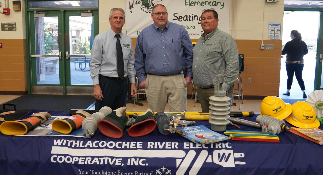 WREC Participates in Career Night at Deltona Elementary School