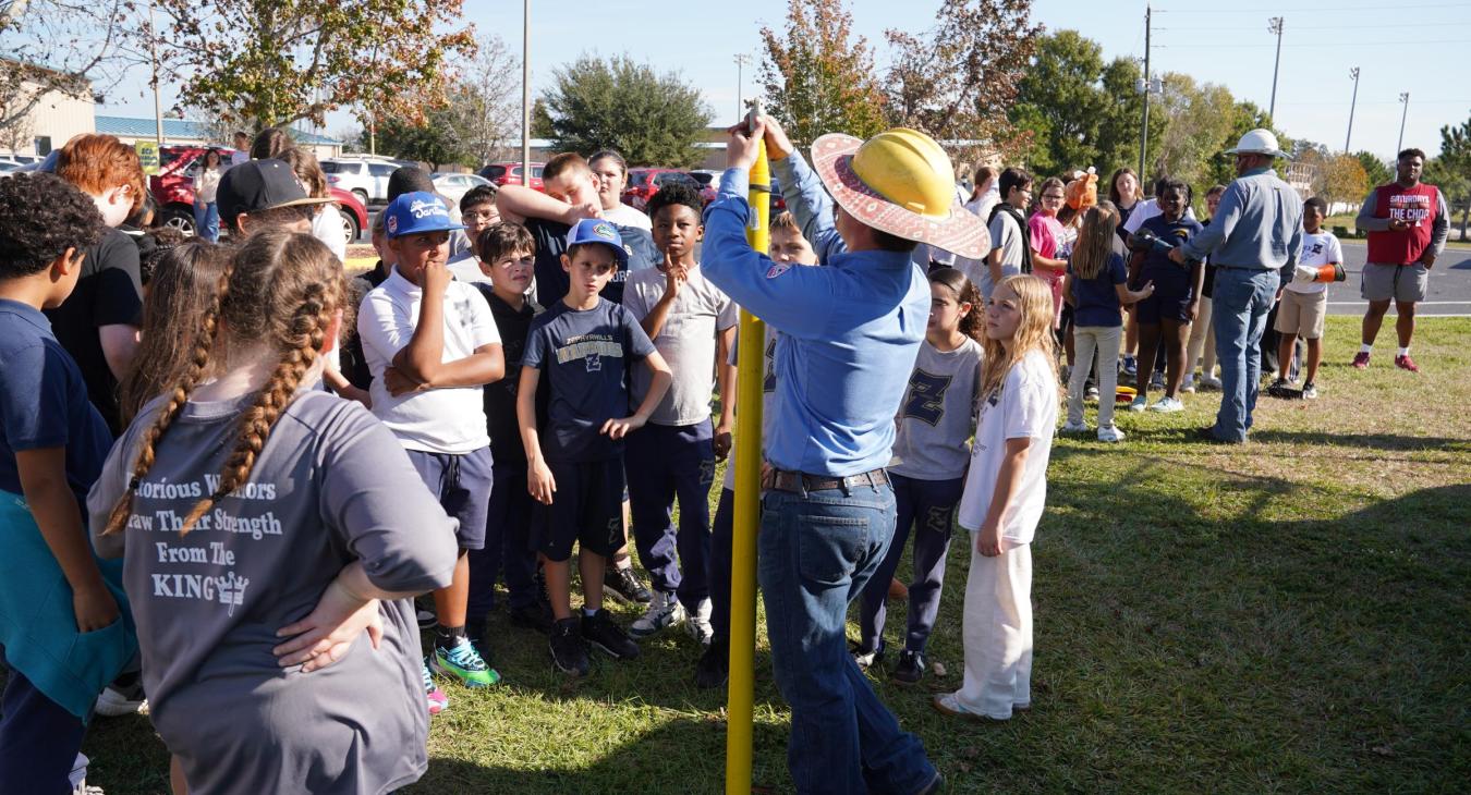 WREC Attends Great American Teach-In at Zephyrhills Christian Academy