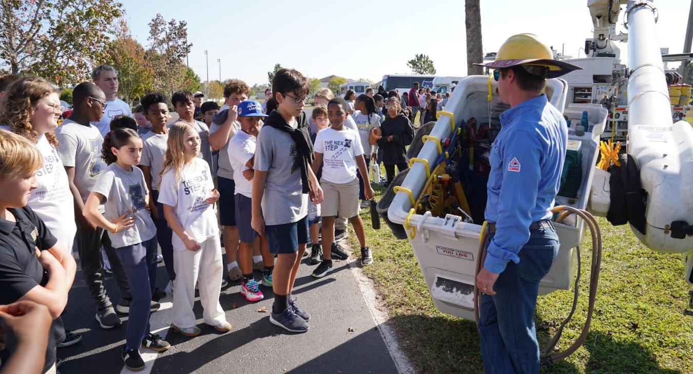 WREC Attends Great American Teach-In at Zephyrhills Christian Academy