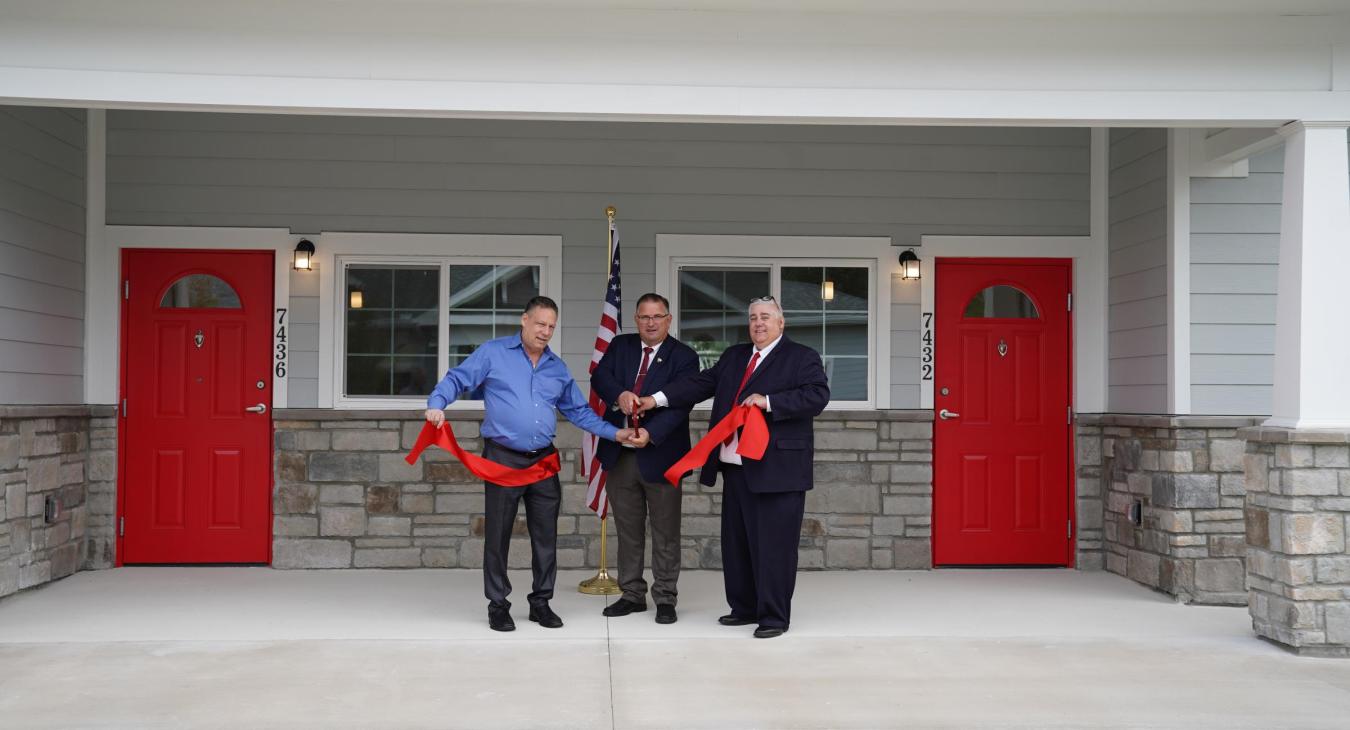 WREC Hosts Ribbon Cutting for Magnolia Oaks Veterans Housing Project