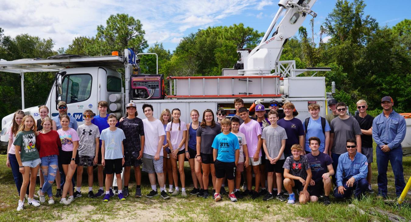 WREC Visits Doorposts Homeschooling Co-op