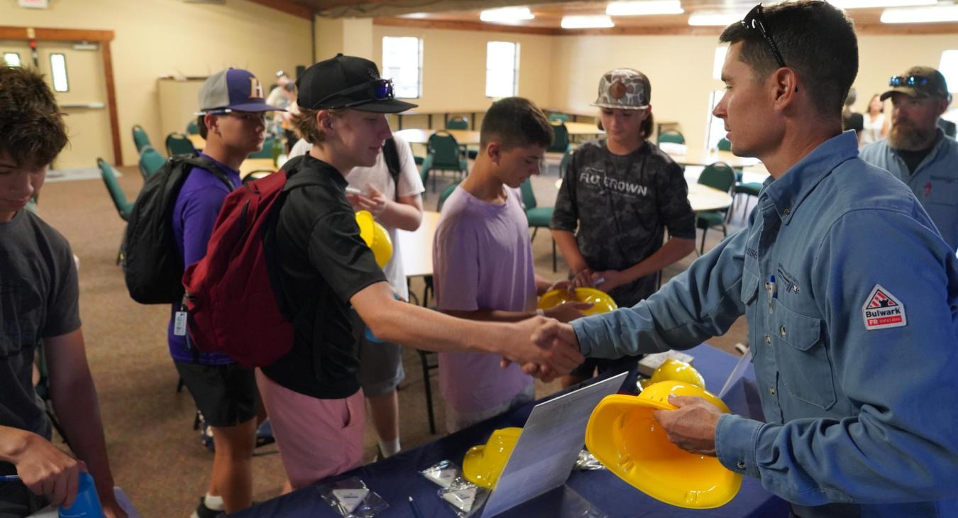 WREC Visits Doorposts Homeschooling Co-op