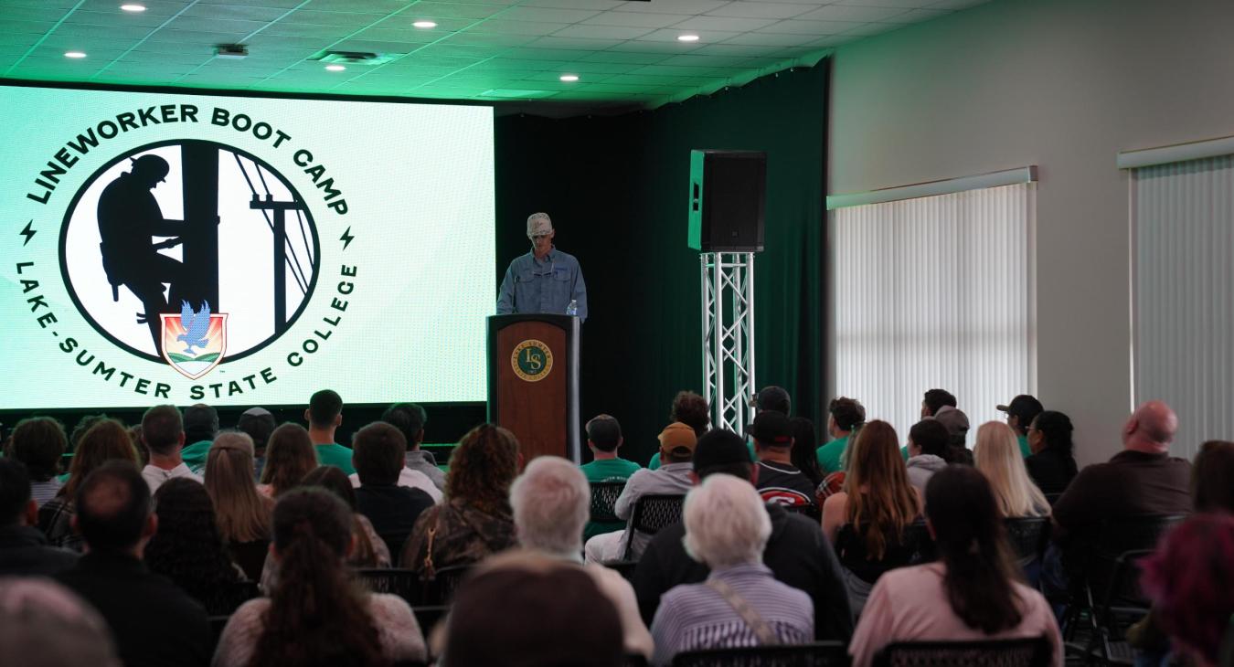 WREC at LSSC Lineworker graduation