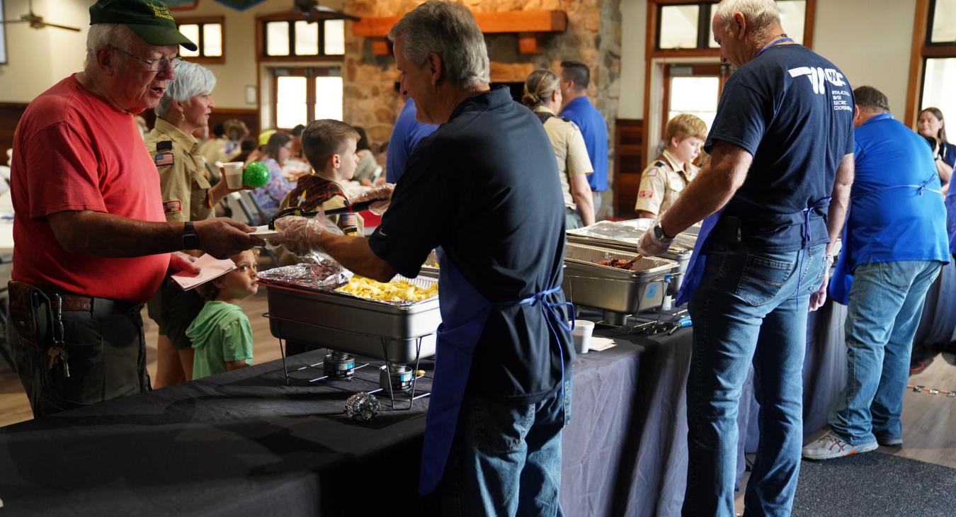 WREC host the "Celebration of Scouting Breakfast"