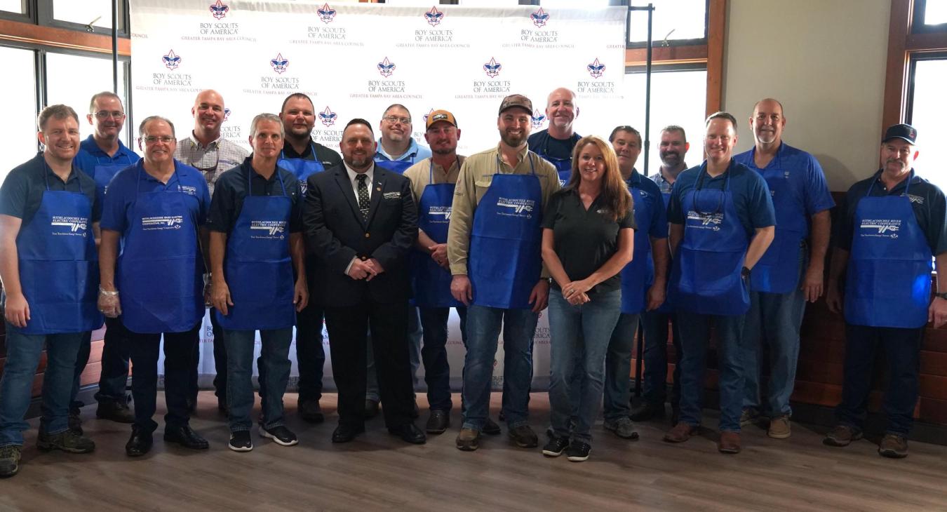 WREC host the "Celebration of Scouting Breakfast"
