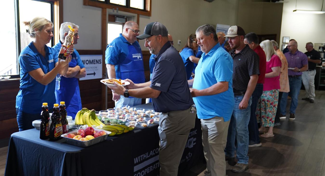 WREC Hosts Successful Vincent House Breakfast Fundraiser