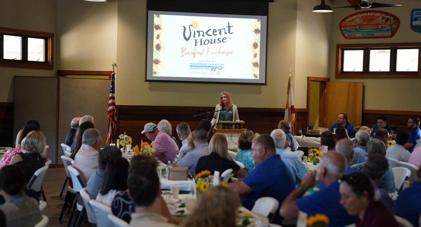 WREC Hosts Successful Vincent House Breakfast Fundraiser