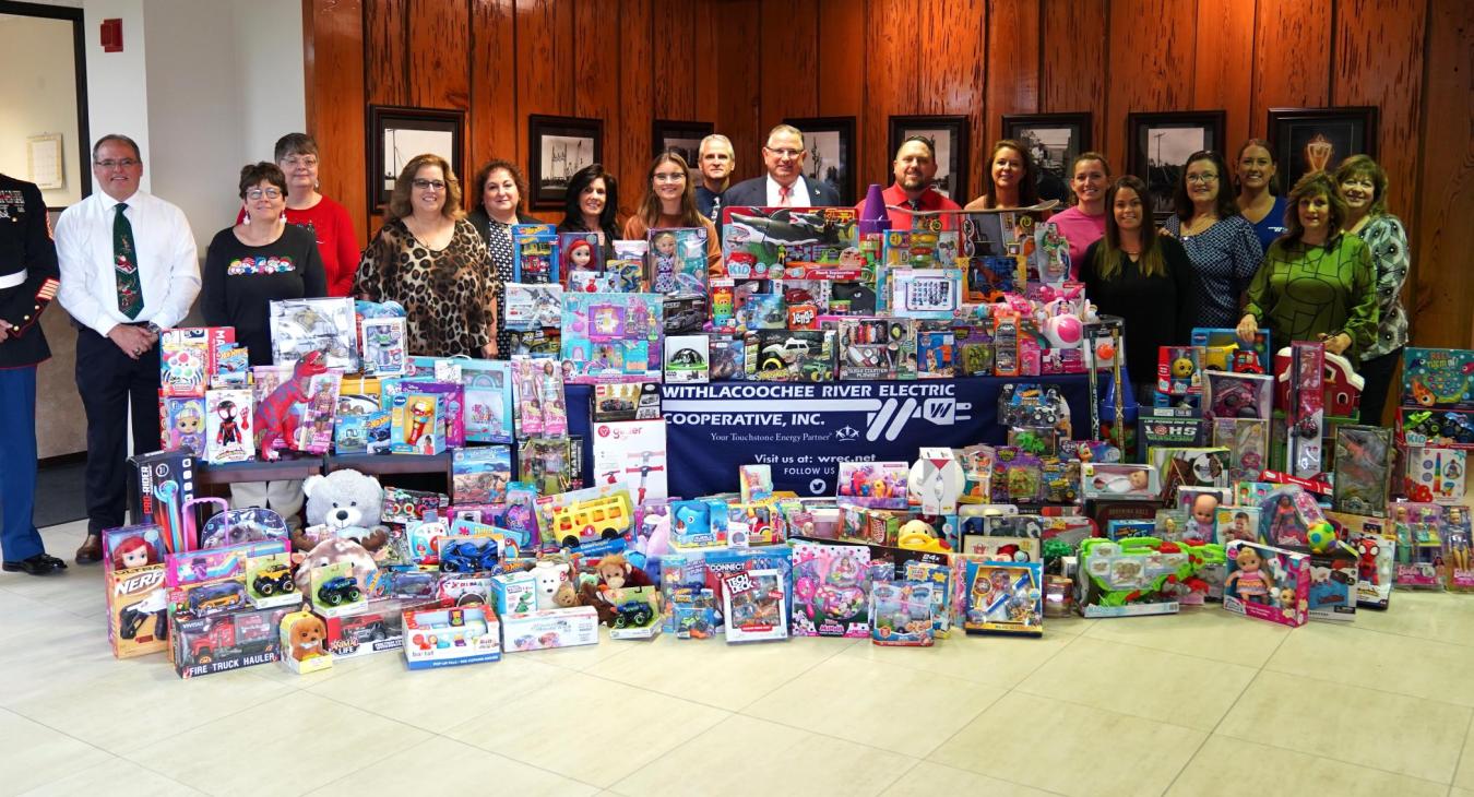 Marine Toys For Tots Donation