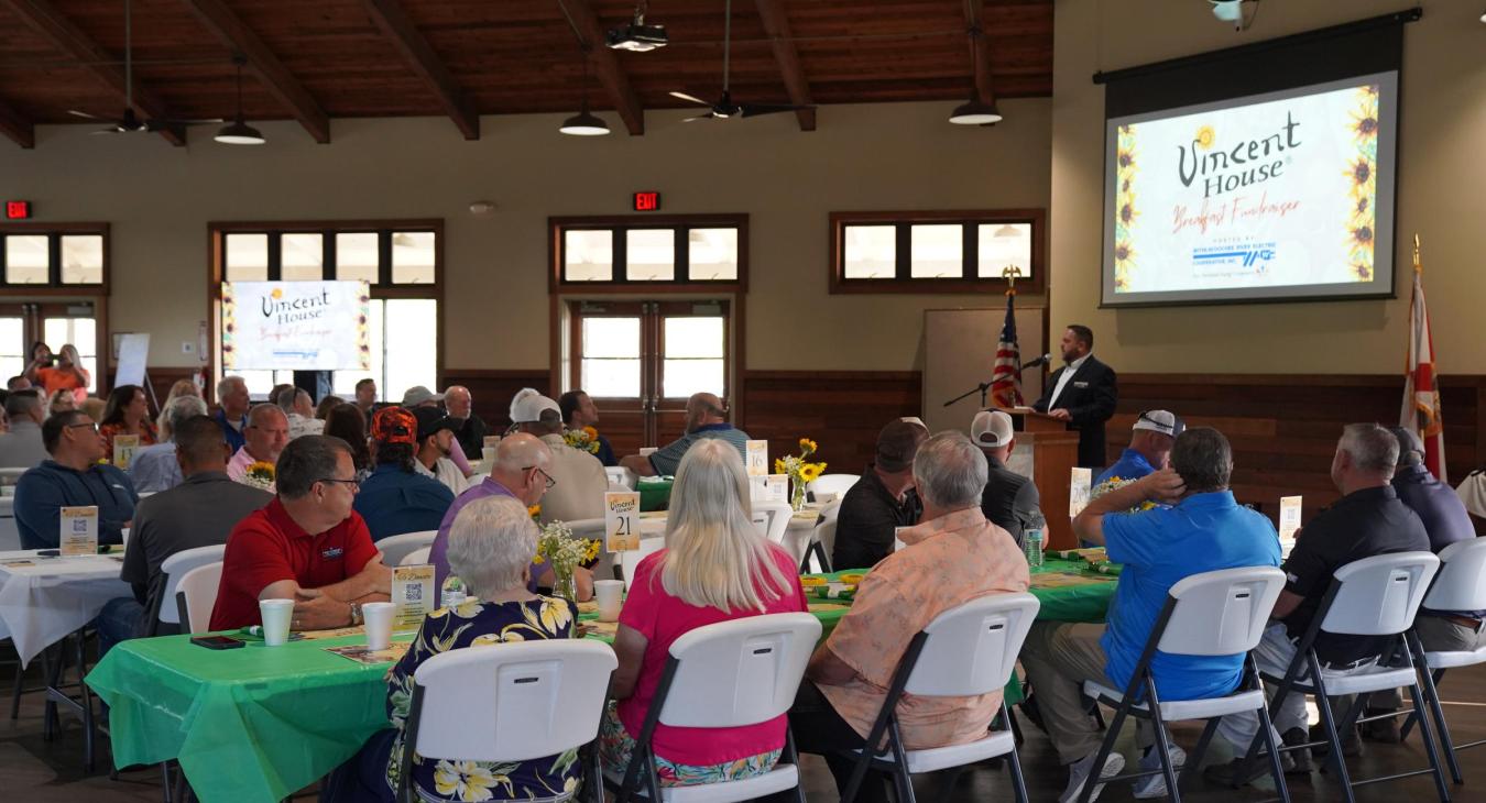 WREC Hosts Successful Vincent House Breakfast Fundraiser