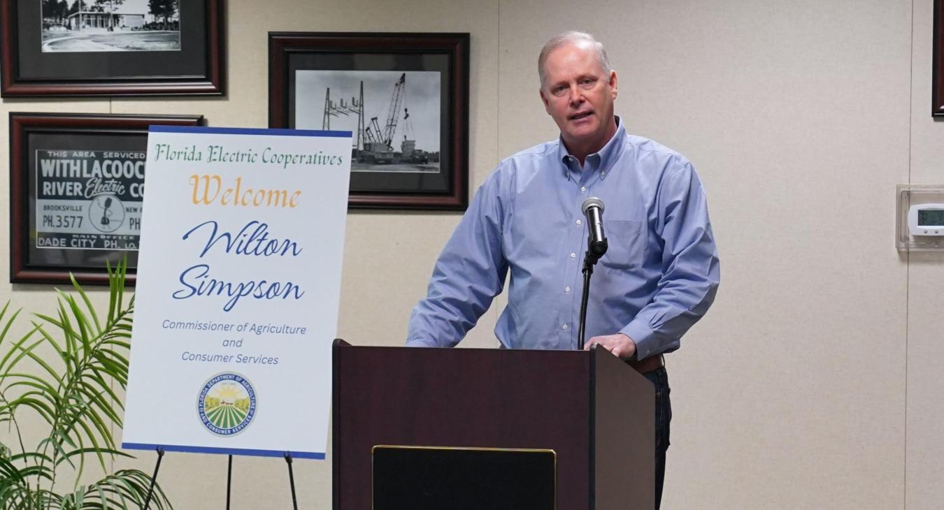 WREC Welcomes Wilton Simpson