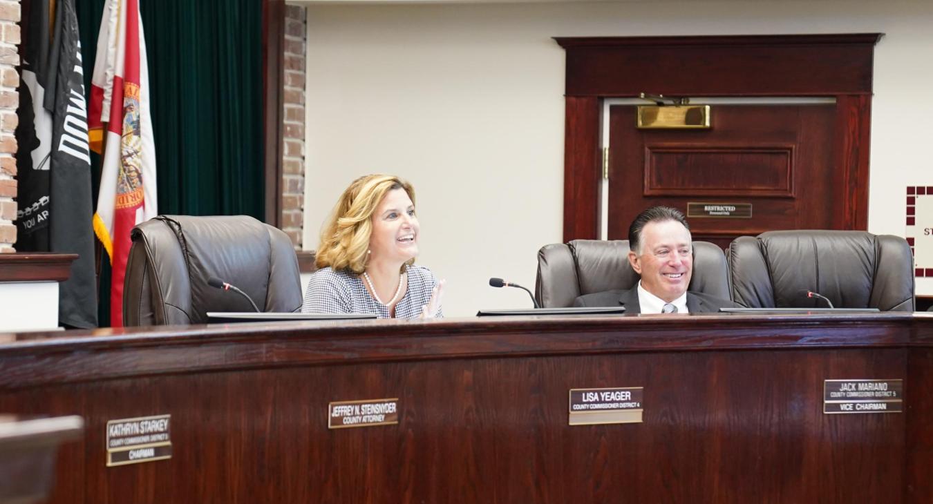 Joseph Marina Recognized by the Pasco County Board of County Commissioners