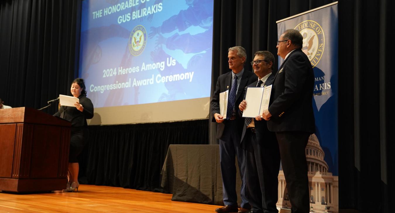 WREC's District Managers Receive Heroes Among Us Award