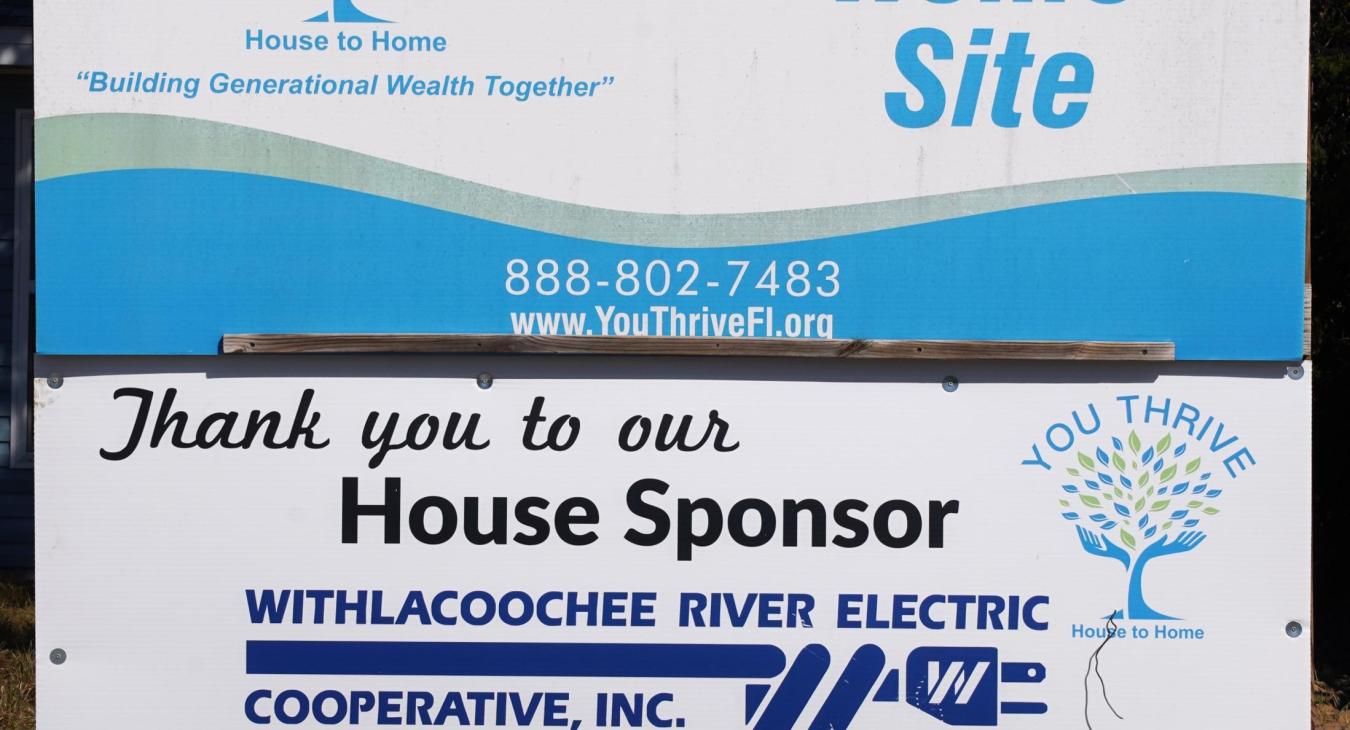 WREC Attends You Thrive FL Home Dedication