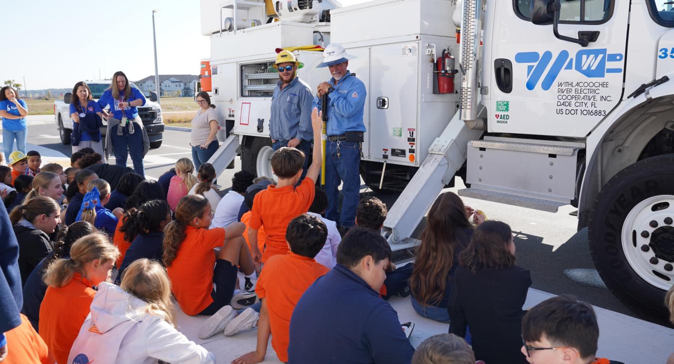 WREC Attends Great American Teach-In at Pinecrest Academy Connerton