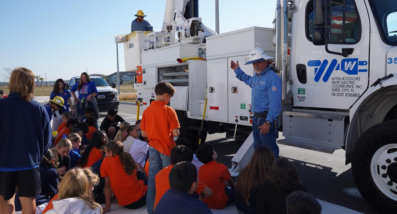 WREC Attends Great American Teach-In at Pinecrest Academy Connerton