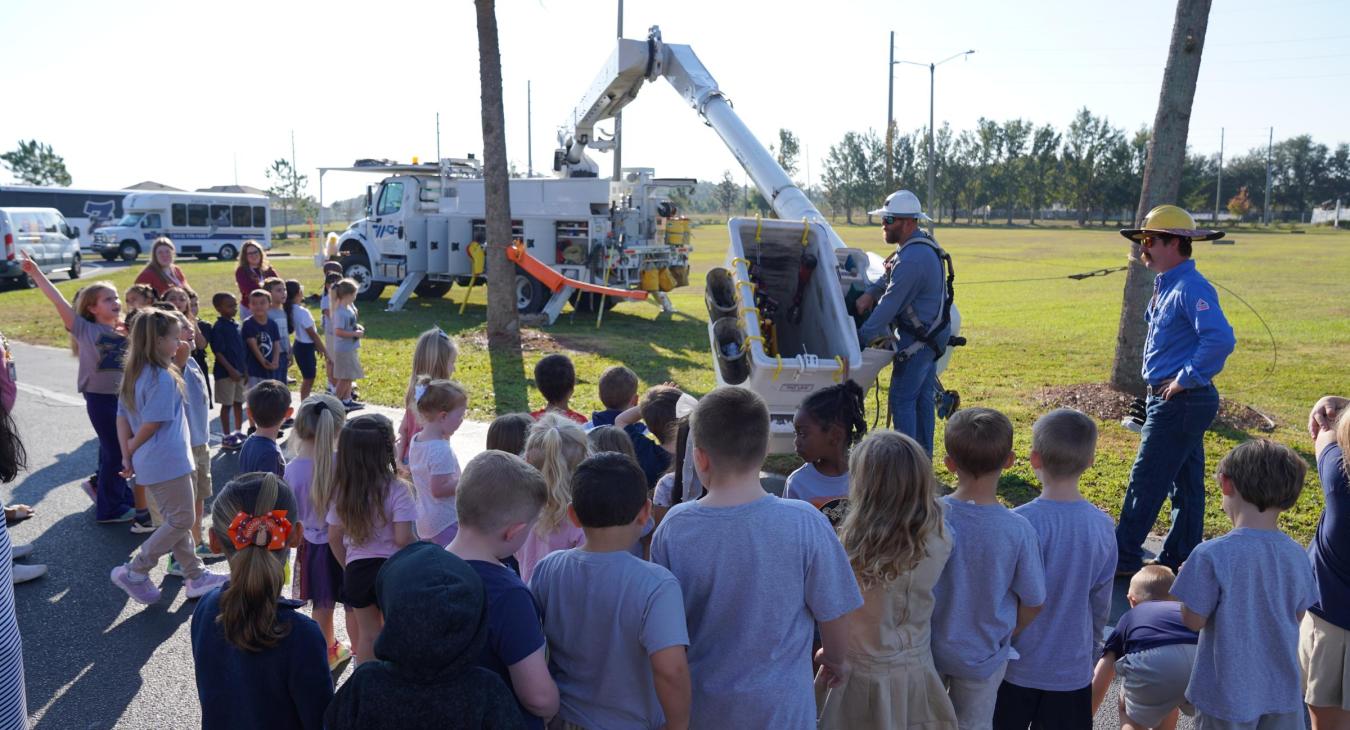 WREC Attends Great American Teach-In at Zephyrhills Christian Academy