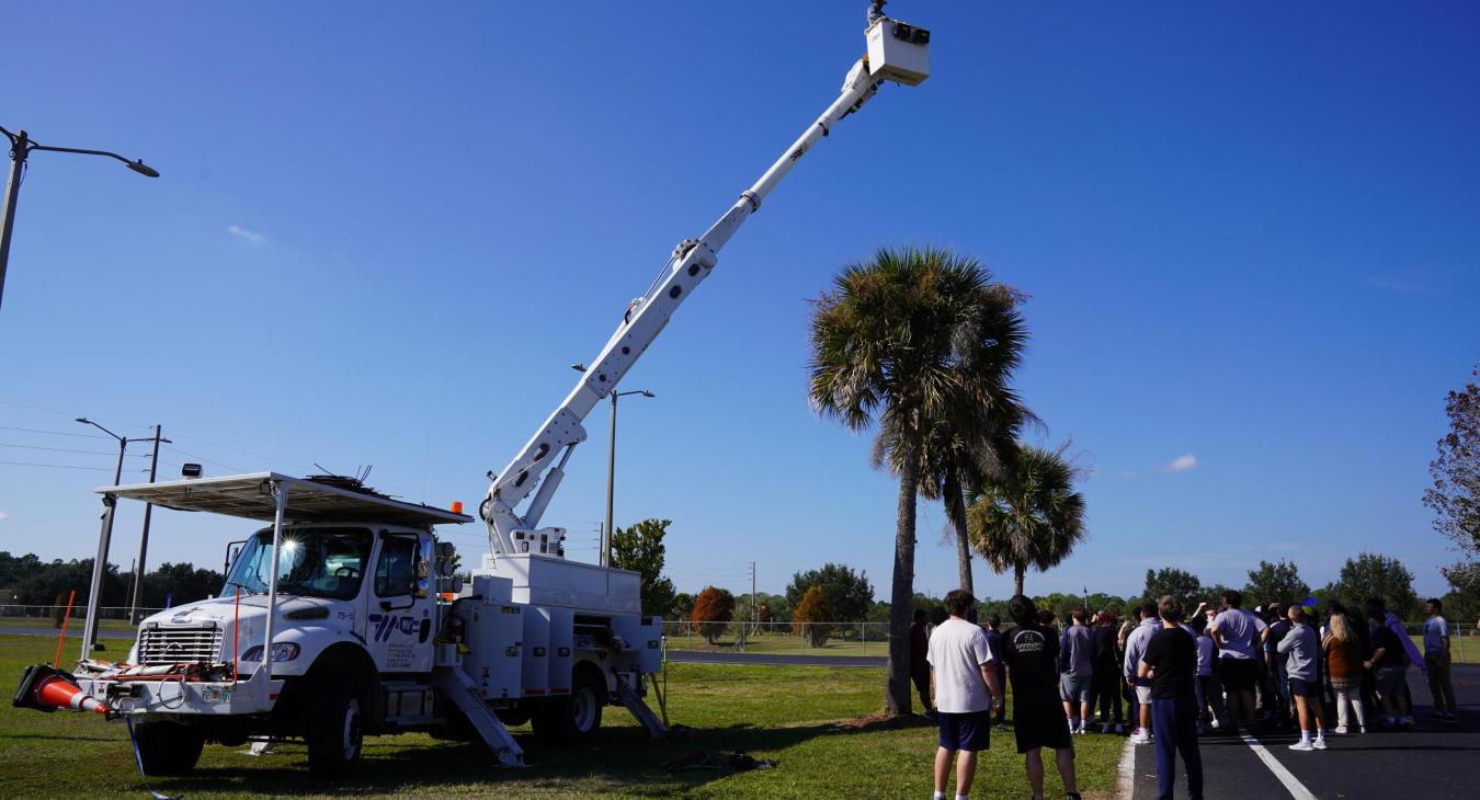 WREC Attends Great American Teach-In at Zephyrhills Christian Academy
