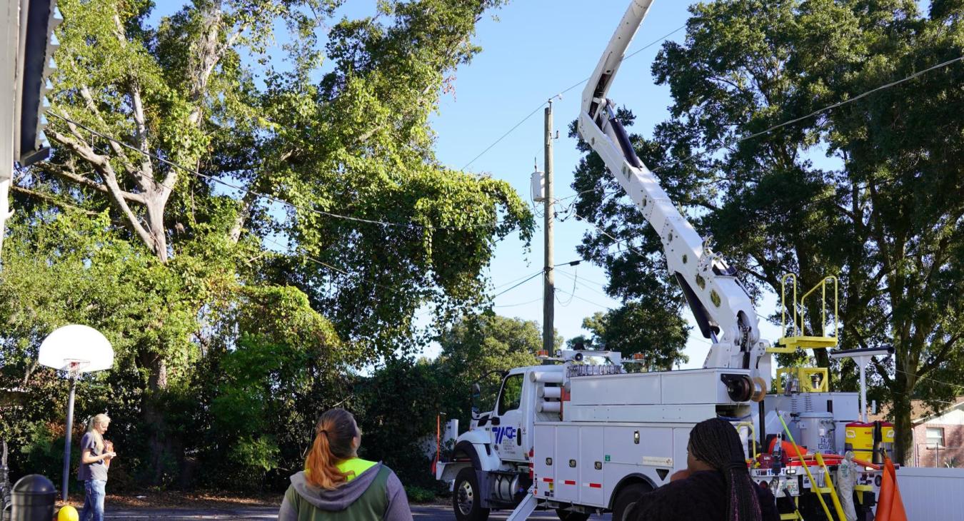 WREC Participates in Community Teach-In Event