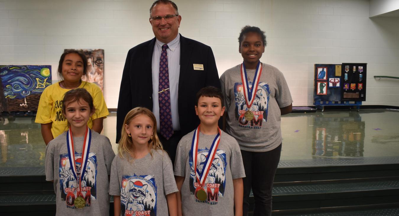 WREC Supports Lacoochee Elementary School's Odyssey of the Mind Team