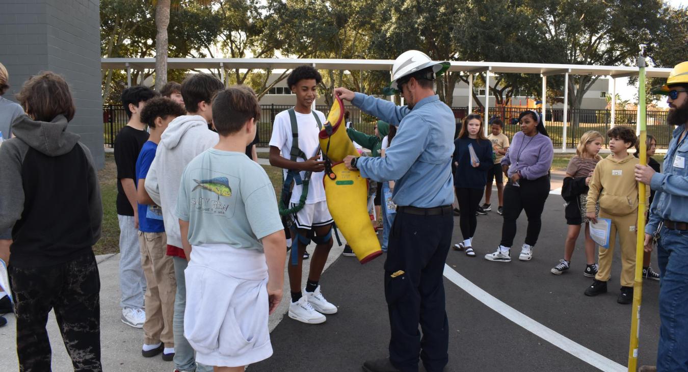 WREC Attends Multiple Great American Teach-In Events