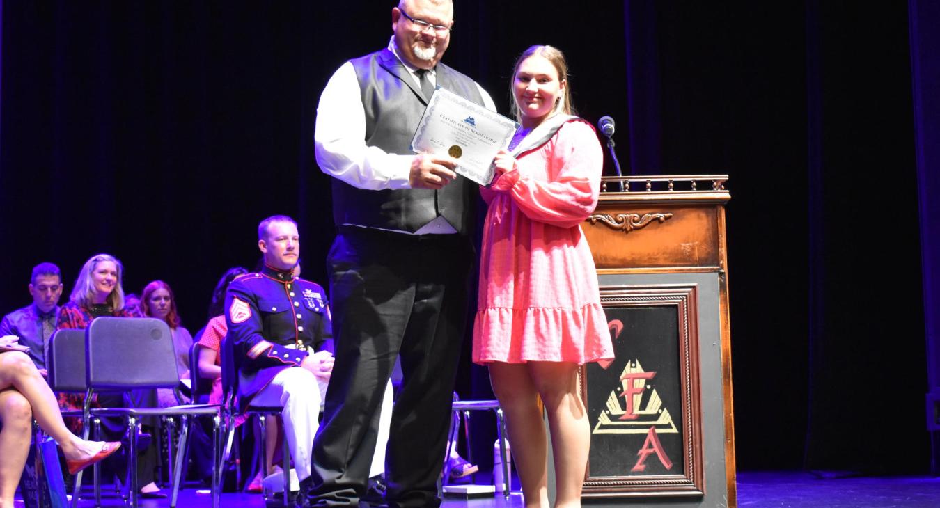 WREC Scholarships Awarded at Citrus High School