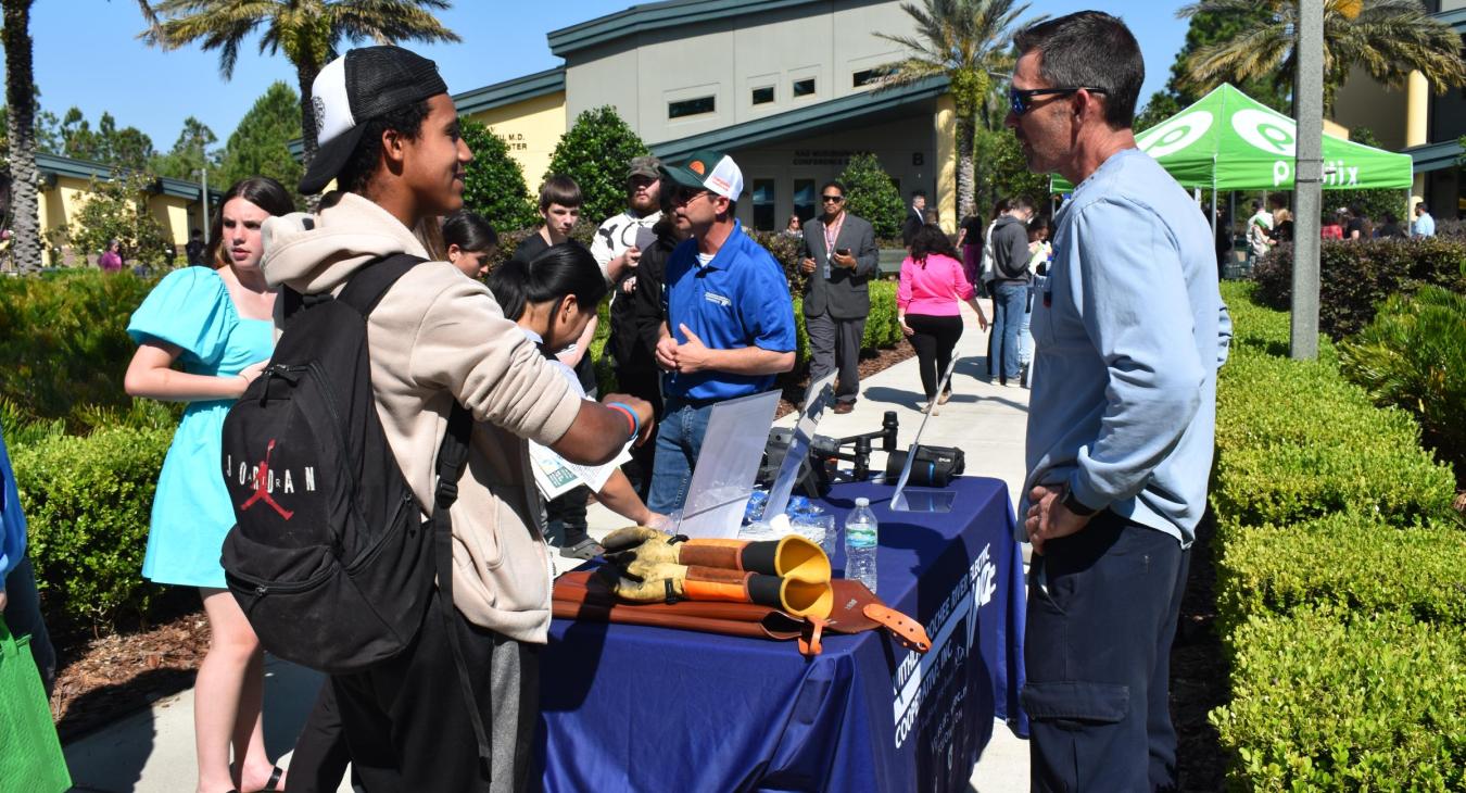 WREC Participates in Inaugural Career & Internship Fair at PHSC