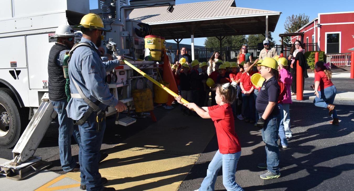 WREC Participates in Local Teach-In Event