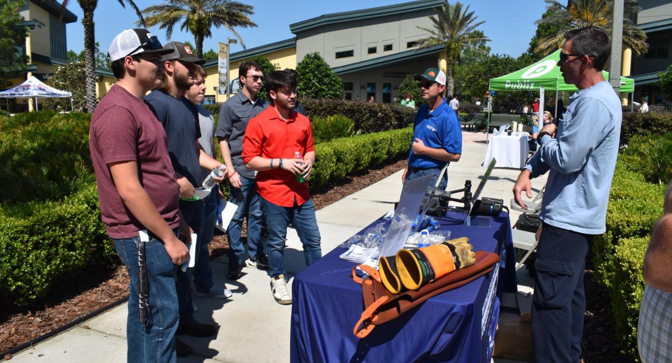 WREC Participates in Inaugural Career & Internship Fair at PHSC
