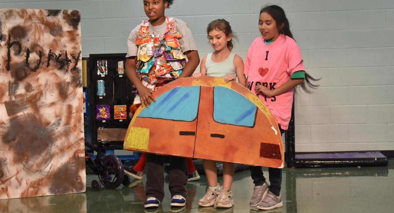 WREC Supports Lacoochee Elementary School's Odyssey of the Mind Team