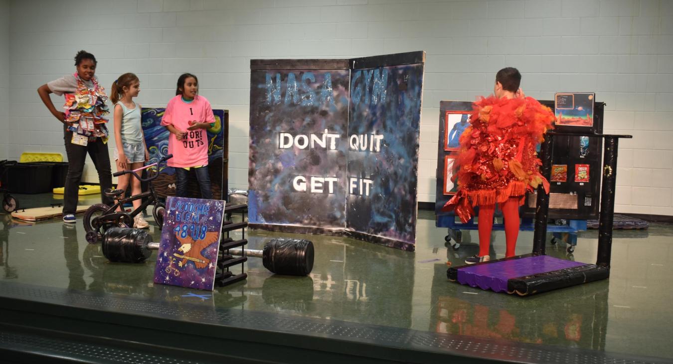 WREC Supports Lacoochee Elementary School's Odyssey of the Mind Team