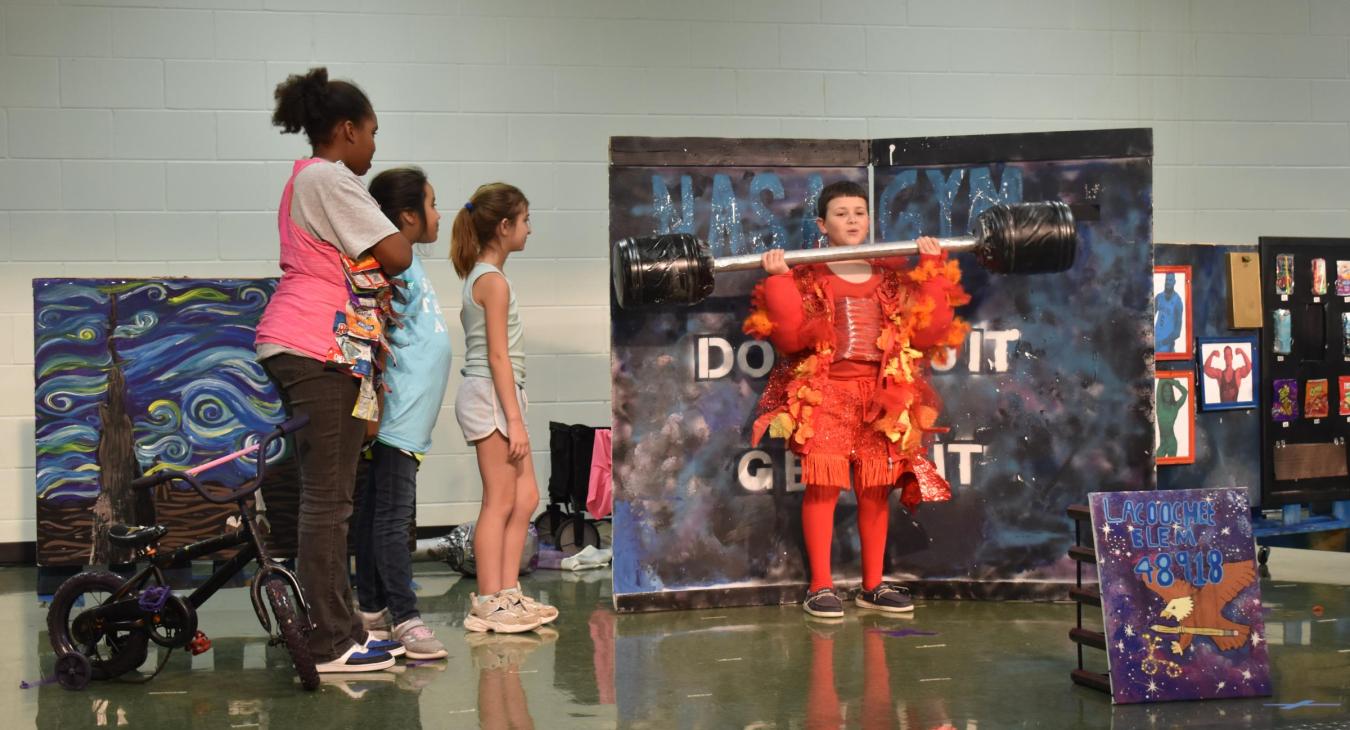 WREC Supports Lacoochee Elementary School's Odyssey of the Mind Team