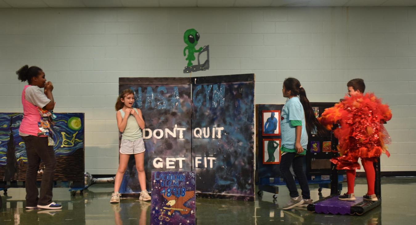 WREC Supports Lacoochee Elementary School's Odyssey of the Mind Team