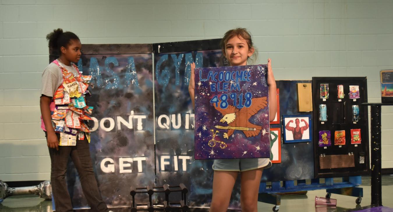 WREC Supports Lacoochee Elementary School's Odyssey of the Mind Team