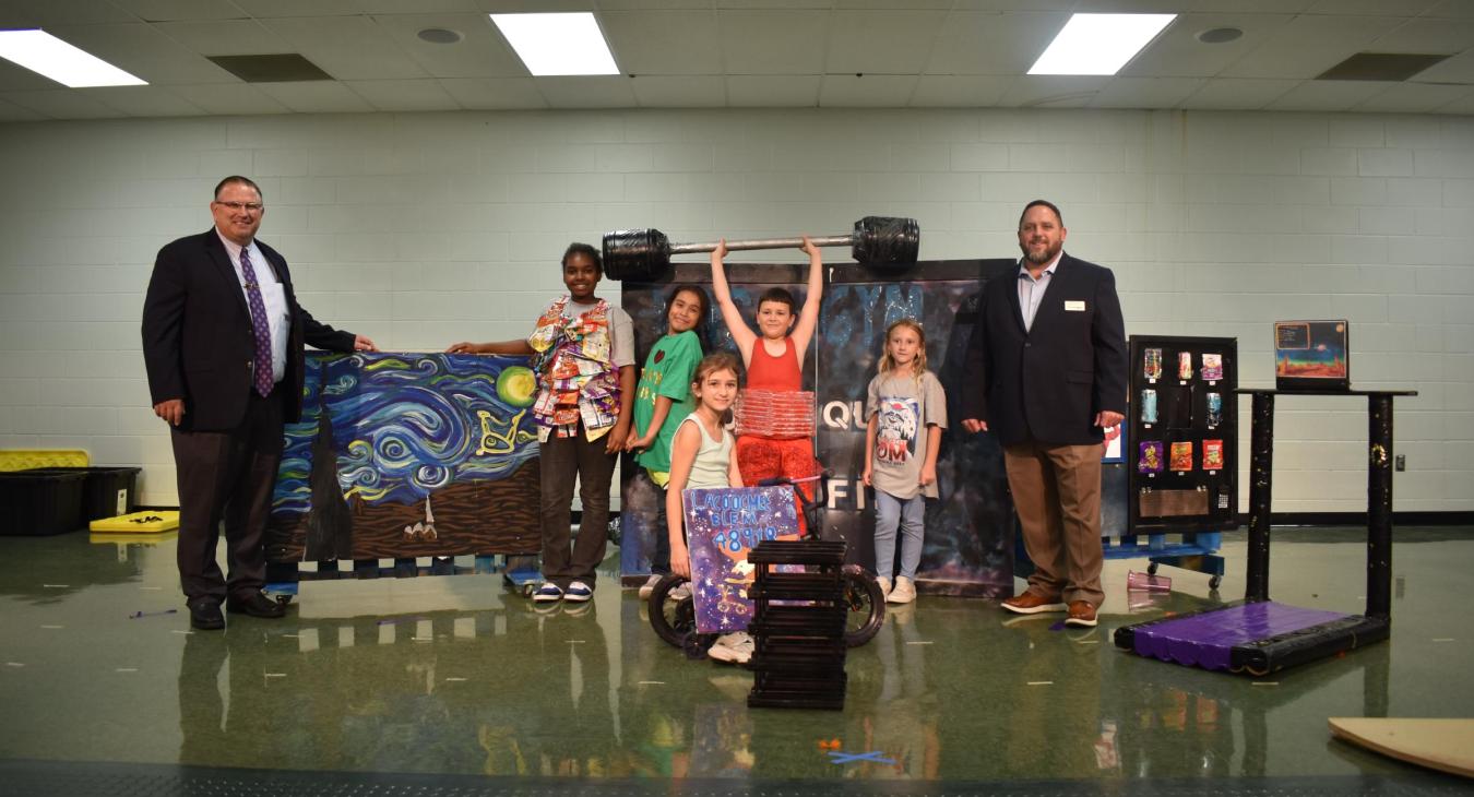 WREC Supports Lacoochee Elementary School's Odyssey of the Mind Team