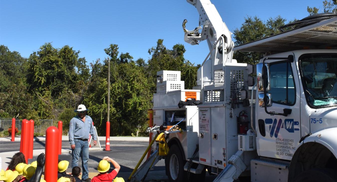 WREC Participates in Local Teach-In Event
