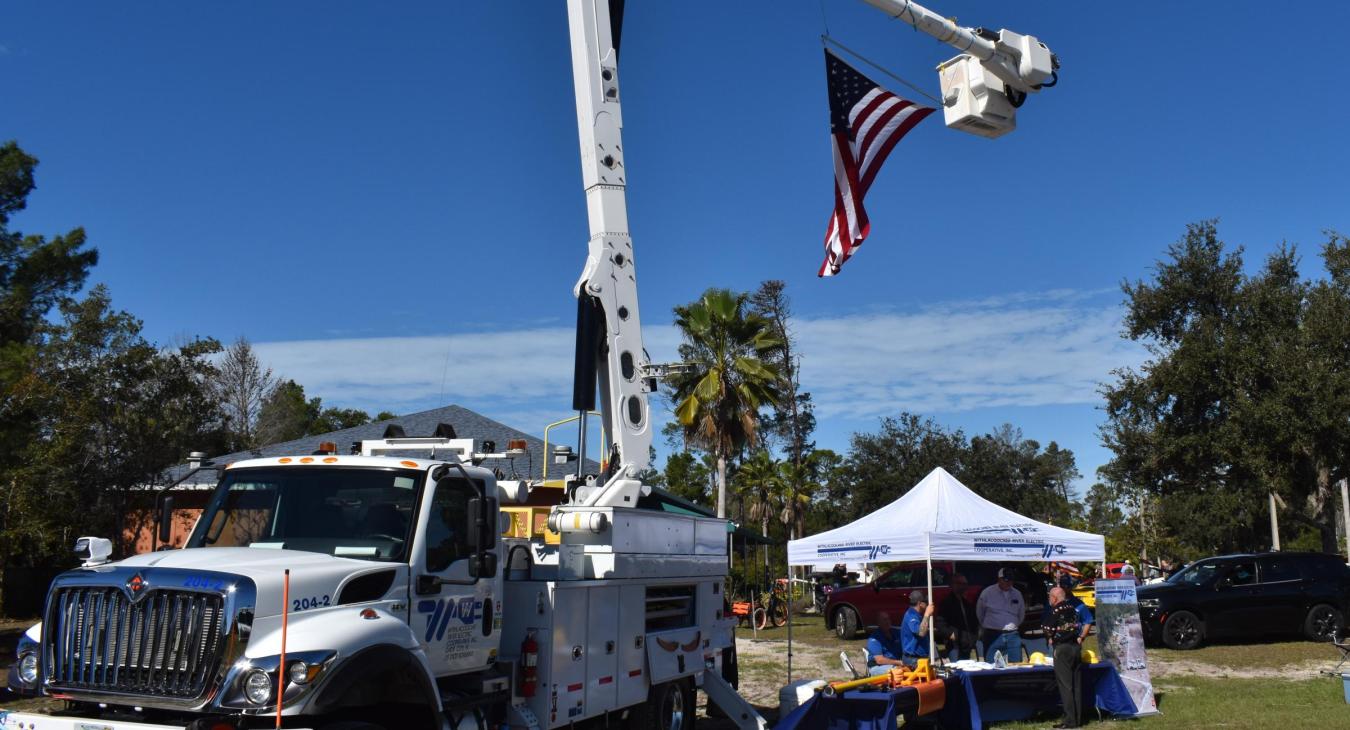 WREC Participates in 1st Annual Pasco Appreciation Day Car Show