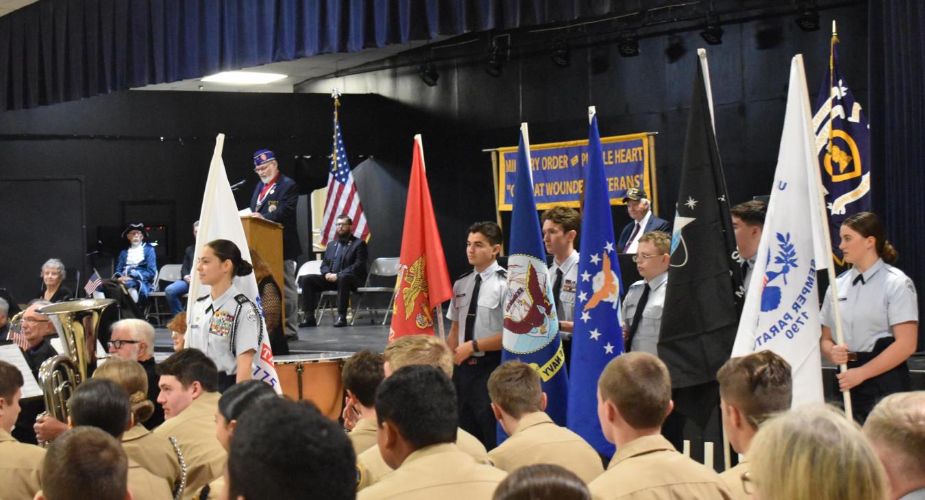 WREC Honored to Participate in 20th Annual Purple Heart Ceremony