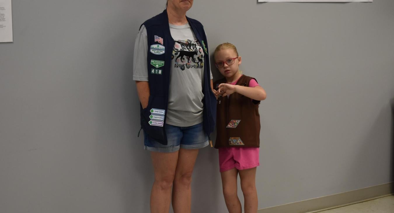 Girl Scouts Honor WREC Linemen